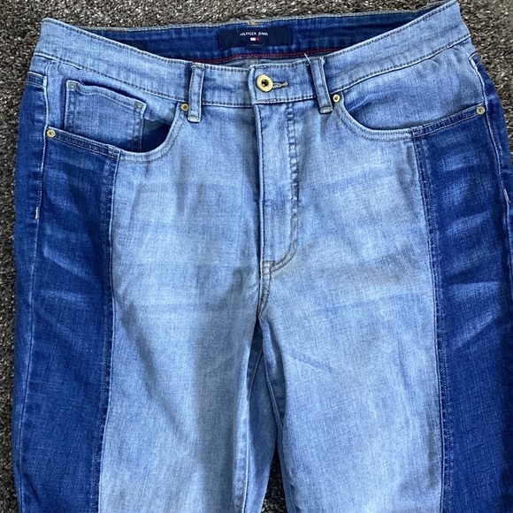 Hilfiger Jeans Two-Tone Women’s Denim sz 12 - Picture 2 of 8